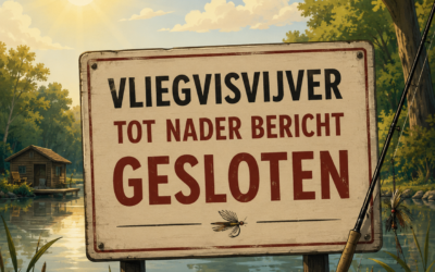 🌞🎣 Vliegvisvijver tijdelijk gesloten 🎣🌞